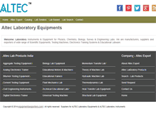 Tablet Screenshot of equipmentsexporters.com